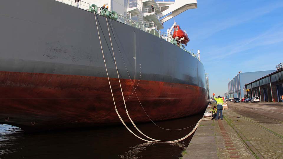 Eggerding Agency port services vessel berthing